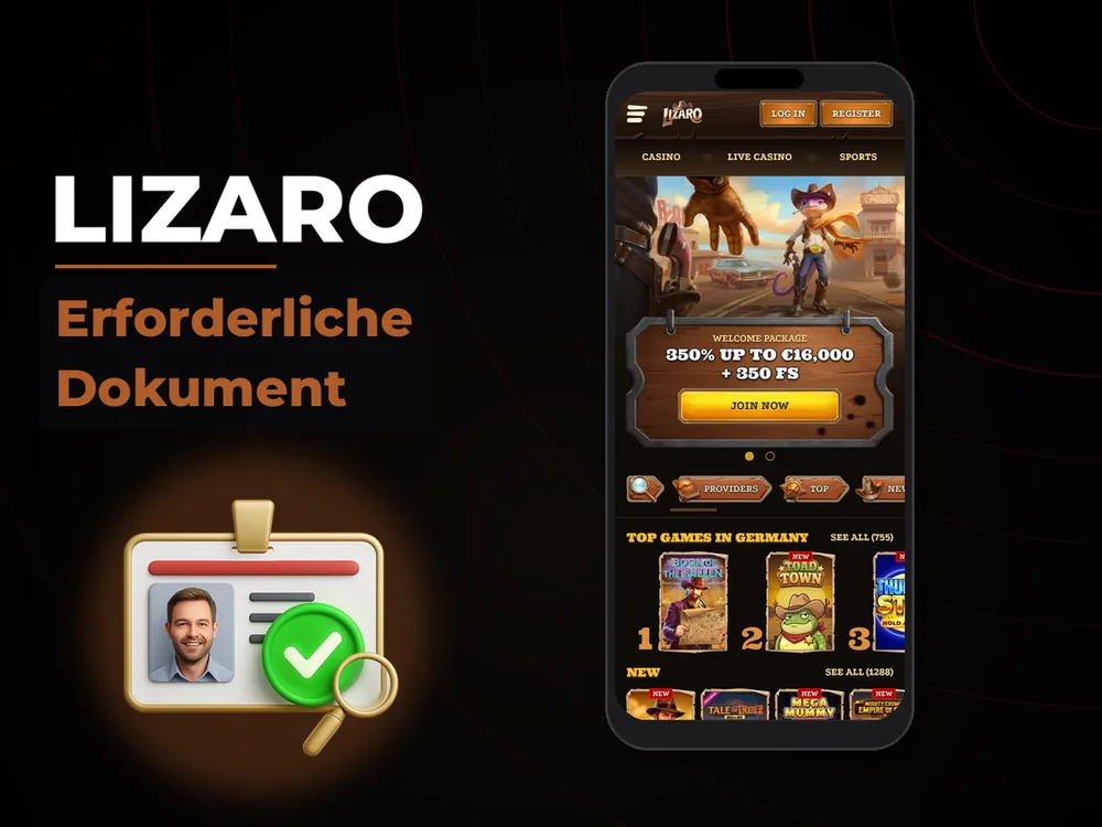 lizaro - Erforderliche Dokument