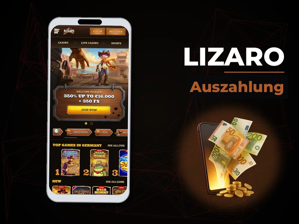 lizaro - Auszahlung
