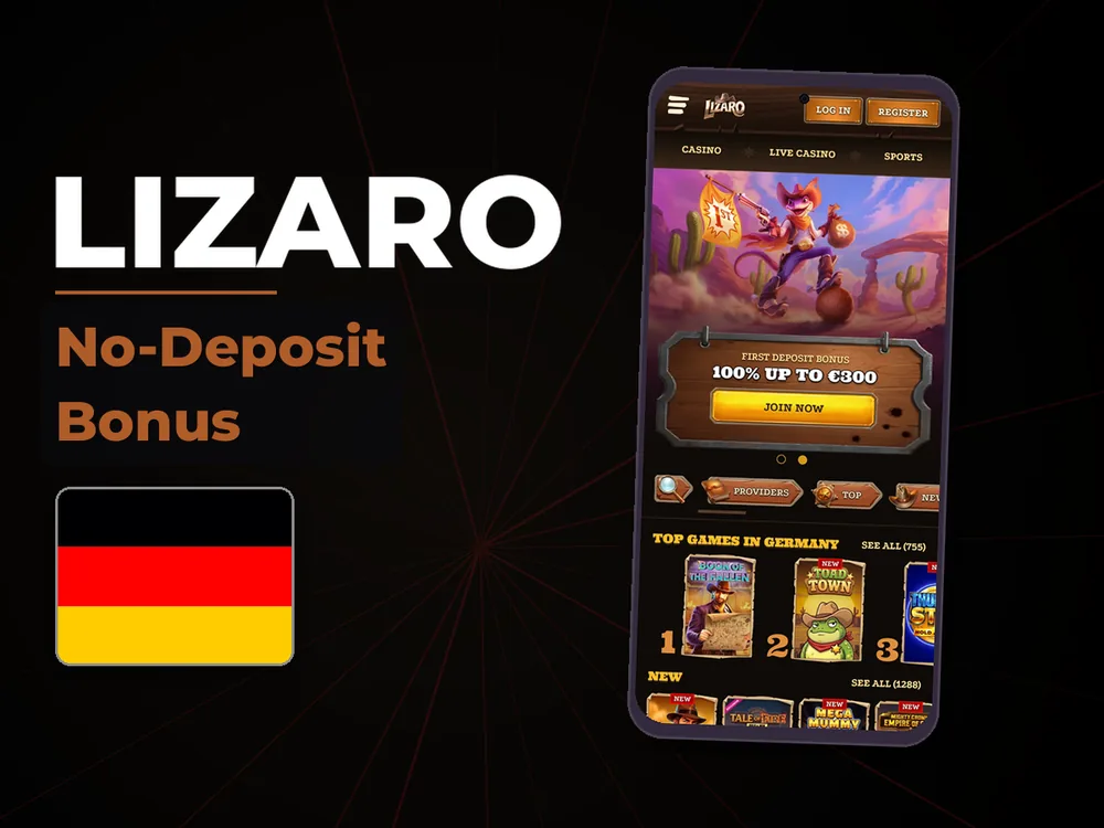 lizaro - No-Deposit Bonus