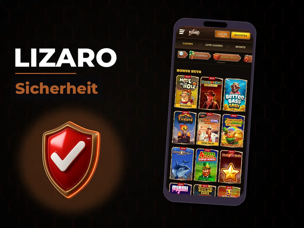 lizaro - Sicherheit